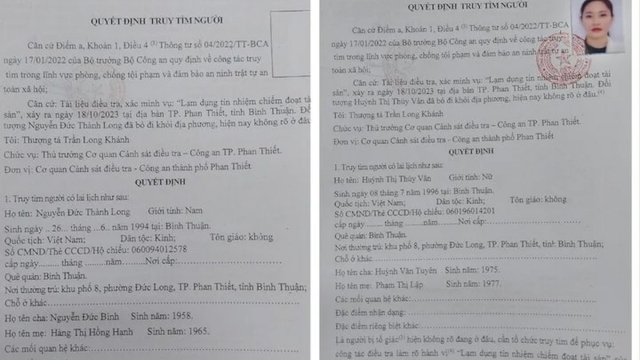 "Ôm" hơn 19 tỷ đồng, vợ chồng chủ hụi ở Bình Thuận nghi bỏ trốn sang nước ngoài