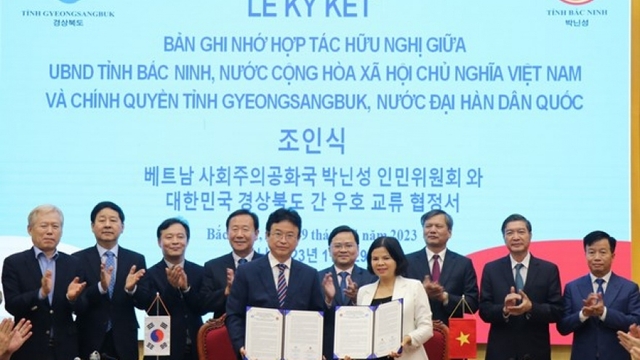 Bac Ninh strengthens cooperation with RoK’s Gyeongsangbuk province