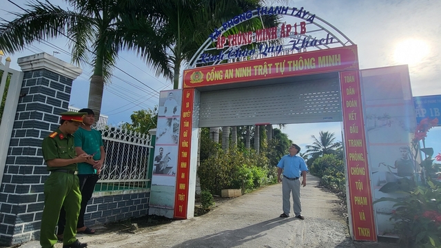 Cổng làng thông minh, tội phạm khó thoát nếu bị phát hiện