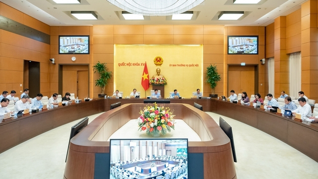 Ủy ban Thường vụ Quốc hội tiếp tục cho ý kiến về 4 dự án luật