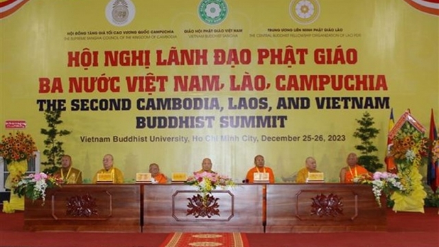 Cambodia-Laos-Vietnam Buddhist Summit opens in HCM City