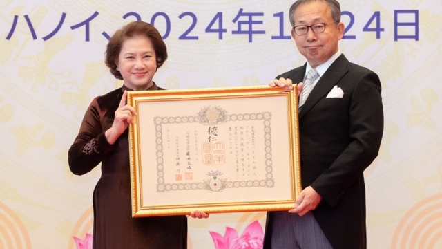 Former NA leader honoured with Japanese order