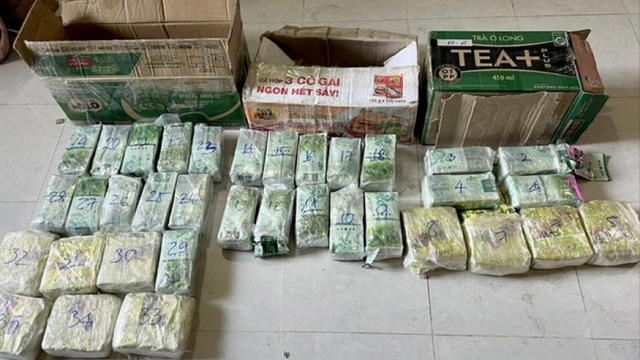 Drug trafficking ring from Laos to Vietnam busted