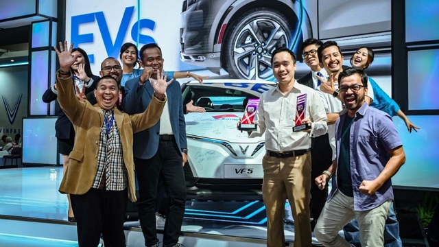 Vinfast giành cú đúp giải thưởng tại Triển lãm ô tô quốc tế Indonesia 2024