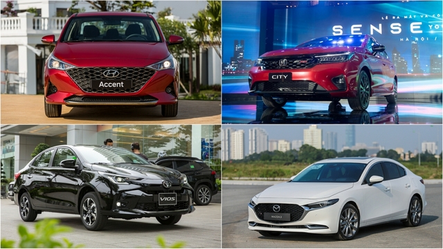 Các mẫu ô tô Sedan đua nhau giảm giá "kịch sàn" trong tháng 6/2025