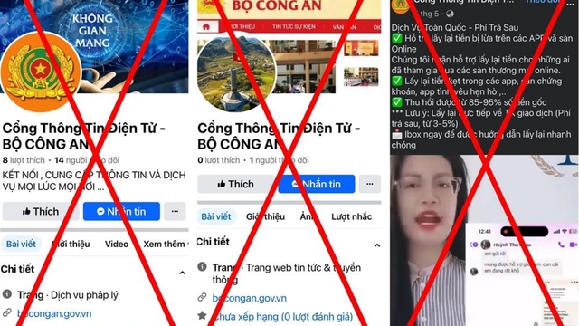 Bộ Công an cảnh báo thủ đoạn mạo danh Cổng thông tin điện tử của Bộ