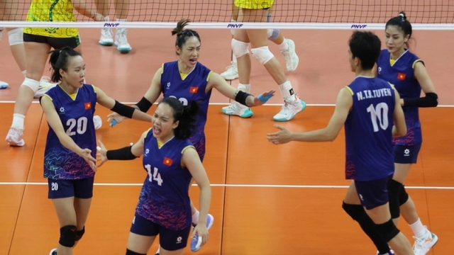 Vietnam beats Australia to reach final of AVC Women’s Challenge Cup