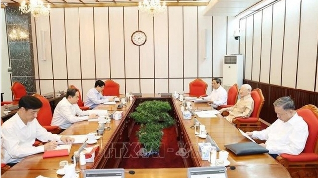 Party General Secretary chairs meeting of key leaders