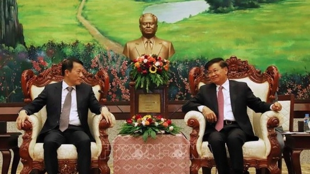 Lao leaders hail cooperation between Lao, Vietnam public security ministries