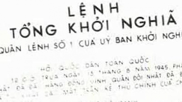 "Quân lệnh số 1" chớp thời cơ ngàn năm có một