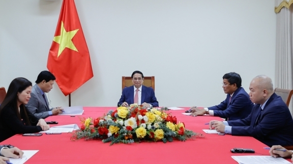 Thủ tướng Phạm Minh Chính điện đàm với tân Thủ tướng Thái Lan