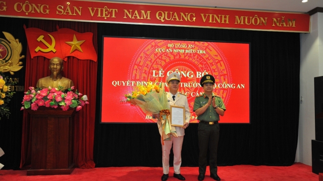 Bổ nhiệm Phó Cục trưởng Cục An ninh điều tra, Bộ Công an