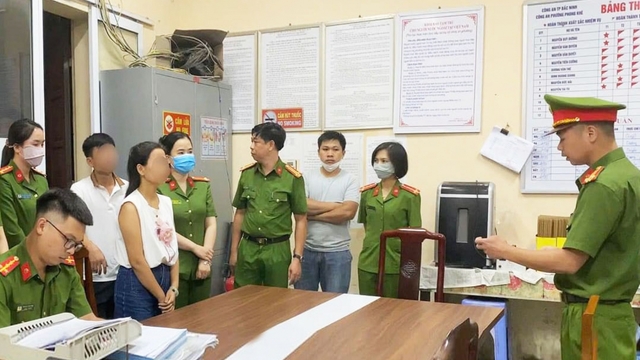 Bắt đối tượng chống người thi hành công vụ ở Bắc Ninh