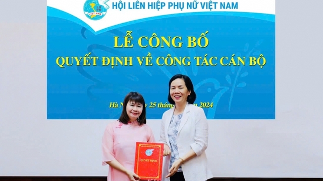 Tổng biên tập Báo PNVN được điều động, bổ nhiệm giữ chức Trưởng ban Hỗ trợ phụ nữ phát triển kinh tế
