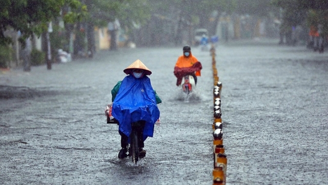 Chiều tối nay (12/11), mưa lớn ở khu vực Trung bộ và Bắc Tây Nguyên