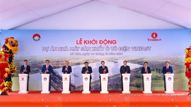 VinFast launches e-car factory in Ha Tinh