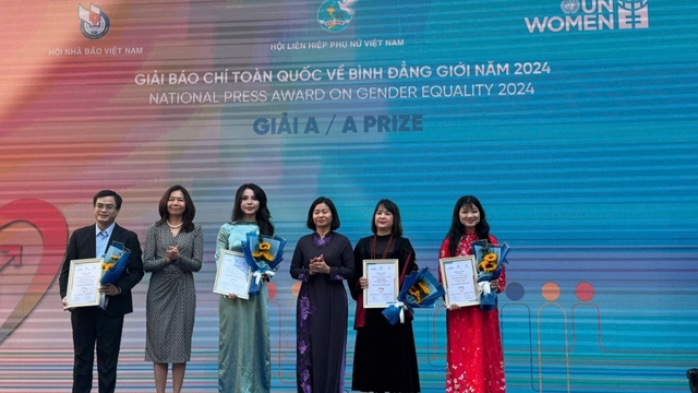 Đài TNVN giành giải A và C, giải Báo chí toàn quốc về Bình đẳng giới 2024