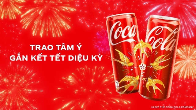 COCA-COLA khởi động chiến dịch "Trao tâm ý, gắn kết Tết diệu kỳ"