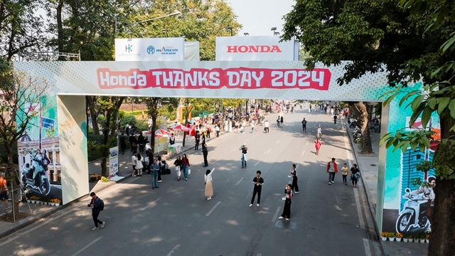 Honda Thanks Day 2024 - Sự kiện văn hóa thú vị tại phố đi bộ Hà Nội