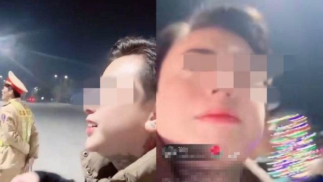 Tạm giữ nam Tiktoker say xỉn đi ngược chiều, livestream khi bị kiểm tra