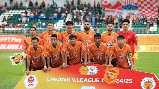 HAGL tiếp tục có cầu thủ bị treo giò ở V-League 2024/2025