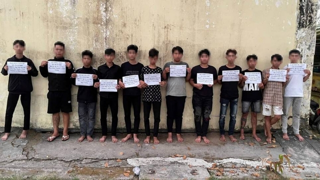 Hẹn đánh nhau, 22 thanh niên bị khởi tố
