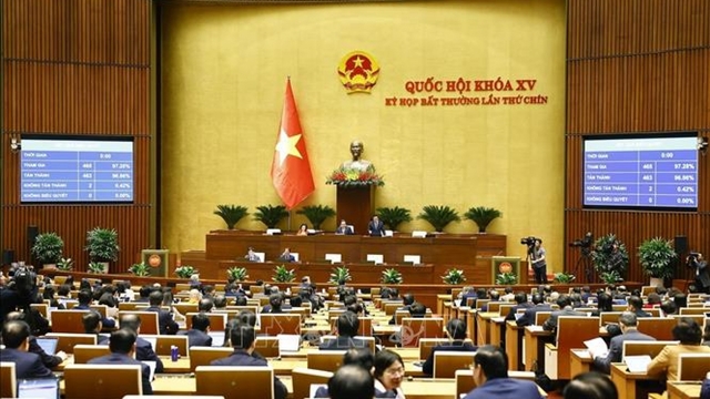 Quốc hội ban hành Nghị quyết về cơ cấu tổ chức của Chính phủ