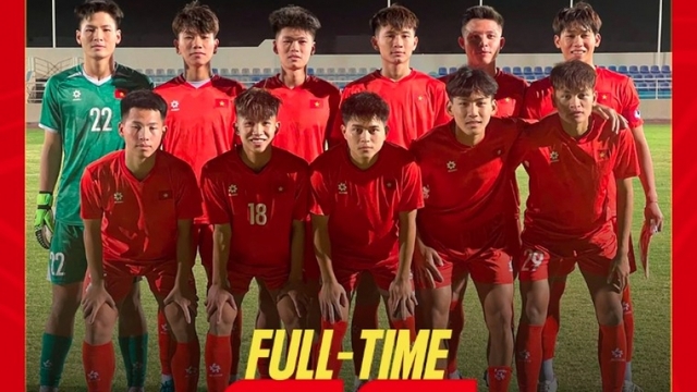 U17 team beats Oman in friendly match ahead of AFC U17 Asian Cup