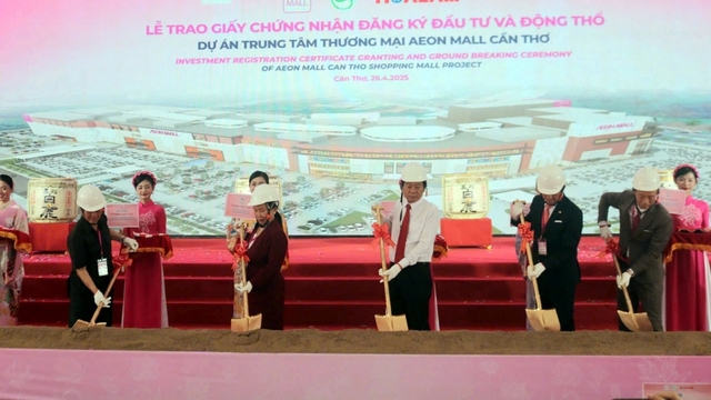 Aeon Mall Can Tho breaks ground, set to be largest retail centre in Mekong Delta