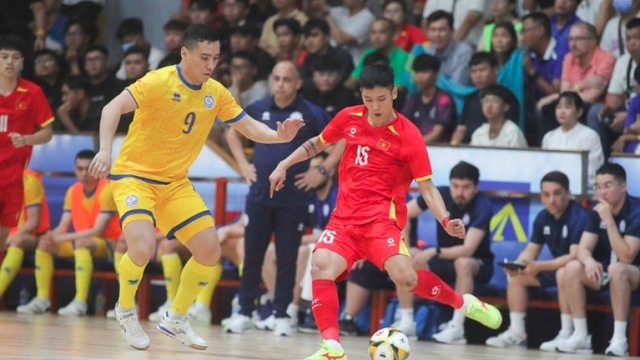 Vietnam hold Kazakhstan to draw, clinch 6-3 aggregate win in futsal friendlies