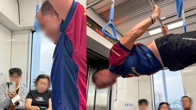Hít xà đơn trên Metro là “gây rối trật tự công cộng”