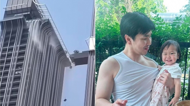 Người đàn ông nhảy qua hai tòa nhà 50 tầng giữa động đất để tìm vợ con