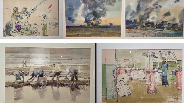 Exhibition on Vietnam diaries through Mongolian masters’ paintings
