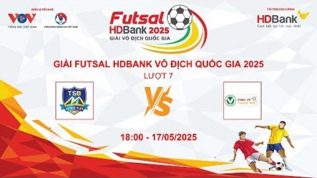 Xem trực tiếp Thái Sơn Bắc vs Trẻ TP.HCM - Giải Futsal HDBank VĐQG 2025