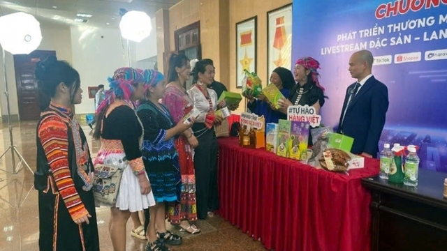 Tăng sức tiêu thụ sản phẩm vùng trung du và miền núi qua thương mại điện tử