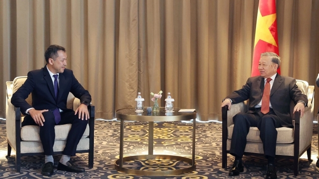 Tổng Bí thư Tô Lâm tiếp lãnh đạo một số doanh nghiệp lớn của Kazakhstan