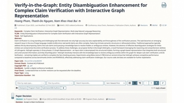 Viettel AI’s fact-checking breakthrough showcased at US conference