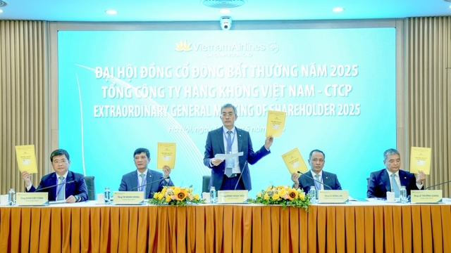 Vietnam Airlines đại hội cổ đông bất thường, tăng vốn điều lệ thêm 9.000 tỷ đồng