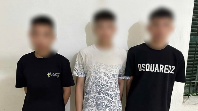 Bắt giữ nhóm thiếu niên đánh nhau tại phố đi bộ ở Cao Bằng