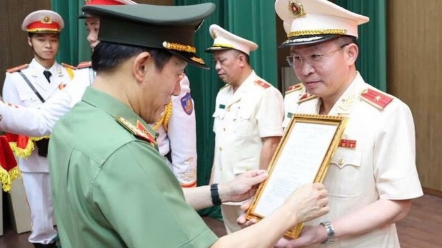 Thiếu tướng Nguyễn Minh Tuấn giữ chức Giám đốc Công an Phú Thọ sau hợp nhất