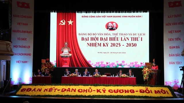 Đại hội đại biểu Đảng bộ Bộ Văn hóa -Thể thao và Du lịch