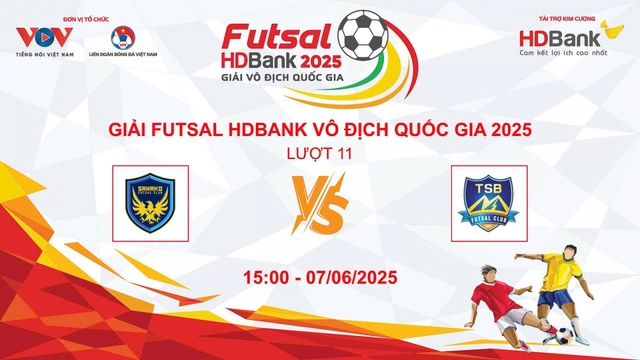 Trực tiếp Sahako vs Thái Sơn Bắc tại Giải Futsal HDBank VĐQG 2025