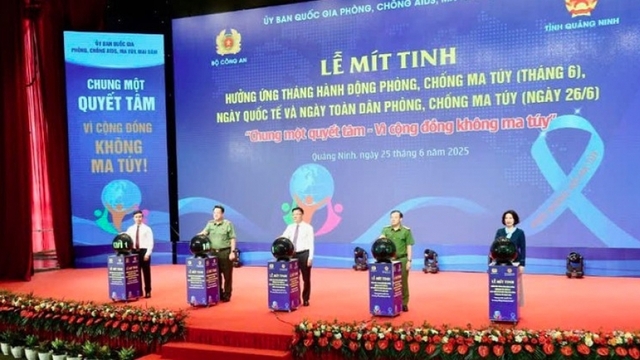 National meeting in Quang Ninh marks anti-drug action month