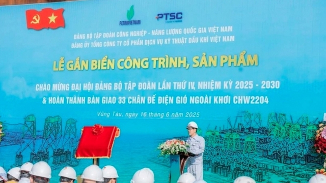 PTSC hands over 33 offshore wind power foundations to Danish investor