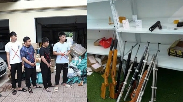 Triệt phá "xưởng sản xuất súng" quy mô lớn, bán vũ khí online thu lợi hàng tỷ đồng
