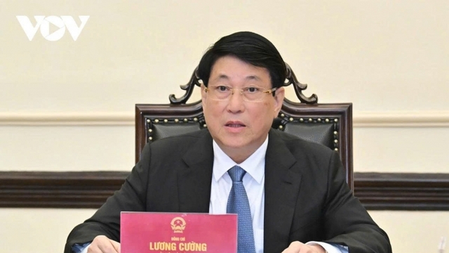President Luong Cuong holds phone talks with RoK counterpart