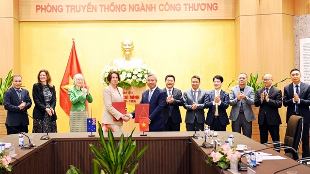 Việt Nam-Australia đặt mục tiêu kim ngạch thương mại song phương 20 tỷ USD