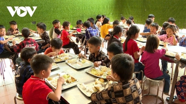Hà Nội triển khai công tác tổ chức bữa ăn bán trú tại các trường công lập