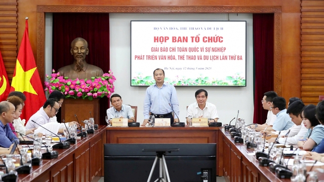 Điều chỉnh thời gian nhận tác phẩm Giải Báo chí “Vì sự nghiệp phát triển Văn hóa Việt Nam”