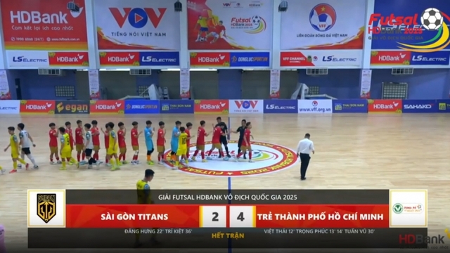 Highlight Sài Gòn Titans - Trẻ TP.HCM